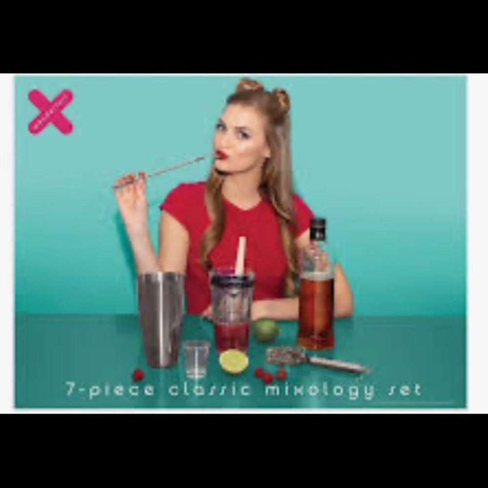 Wanderlust 7 piece mixology set